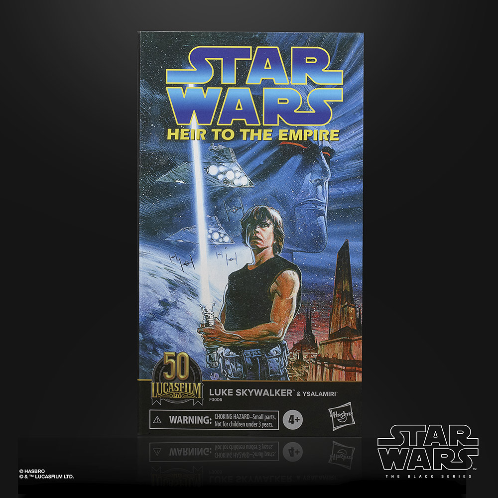 Luke Skywalker Heir to the Empire box back