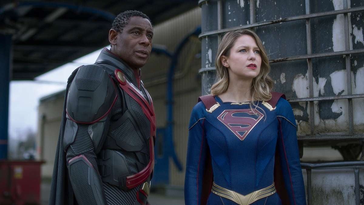 Martian Manhunter and Supergirl