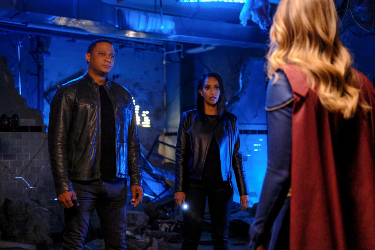 John Diggle, Kelly and Supergirl