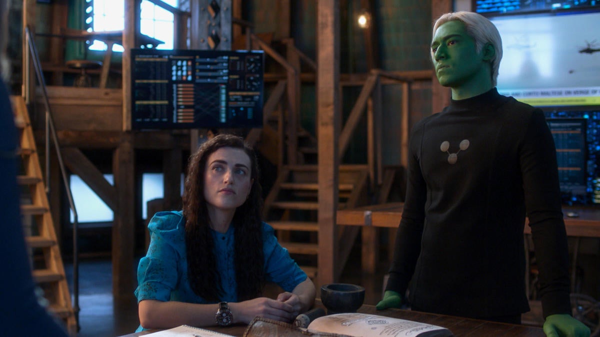 Lena and Brainiac-5