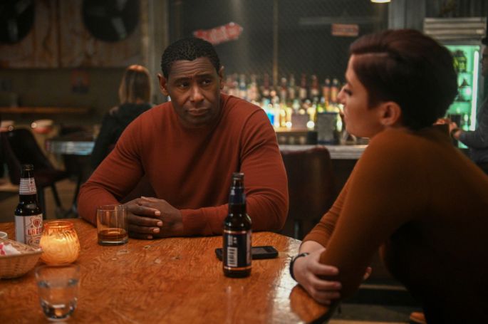 David Harewood as Hank Henshaw/JÕonn JÕonzz and Chyler Leigh as Alex Danvers