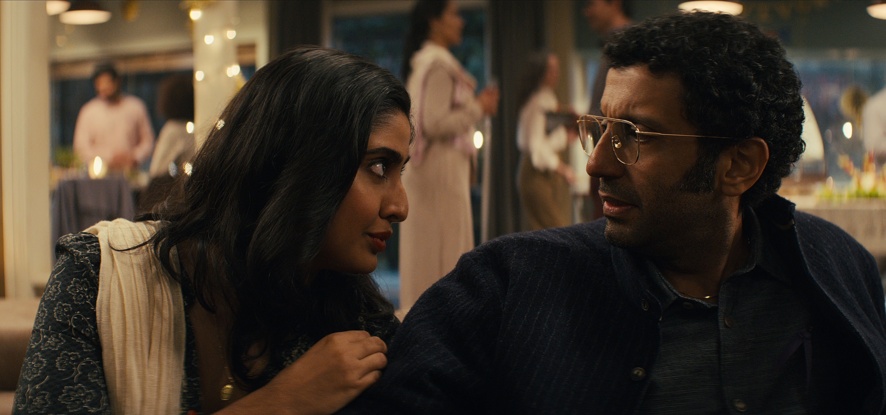 Aliza Vellani as Rani Singh and Adeel Akhtar as Dr. Aditya Singh