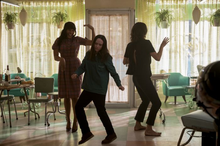 Allison, Klaus, and Vanya Dancing